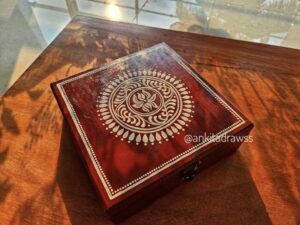 Alpona-on-a-box by Ankita