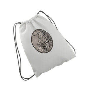 Madhubani Art Fish Drawstring Bag