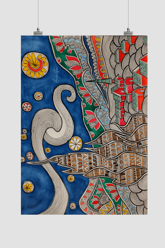 Madhubani Art Painting