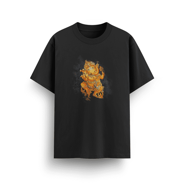 Ganesha T-shirt Black