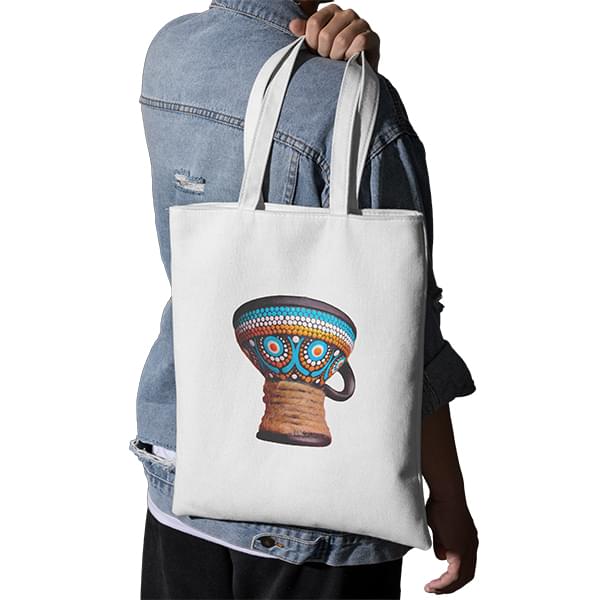 Dot Mandala Art Tote Bag