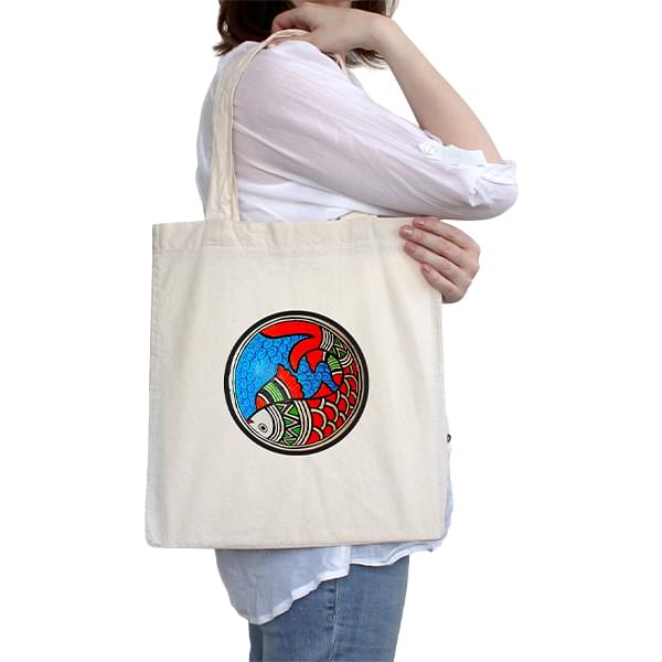 Madhubani Art Tote Bag